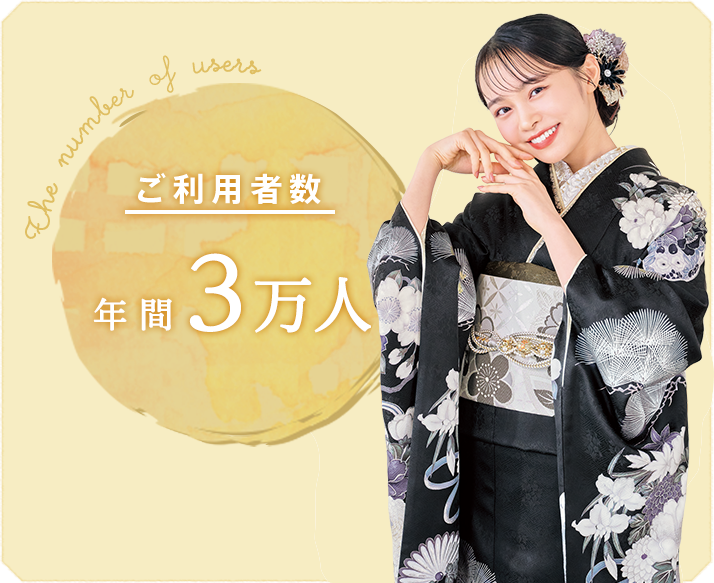 ご利用者数 年間2万人