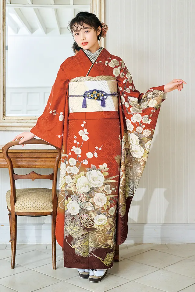 成人式振袖カタログ(E-4604) | 成人式の振袖レンタル・振袖購入・ママ