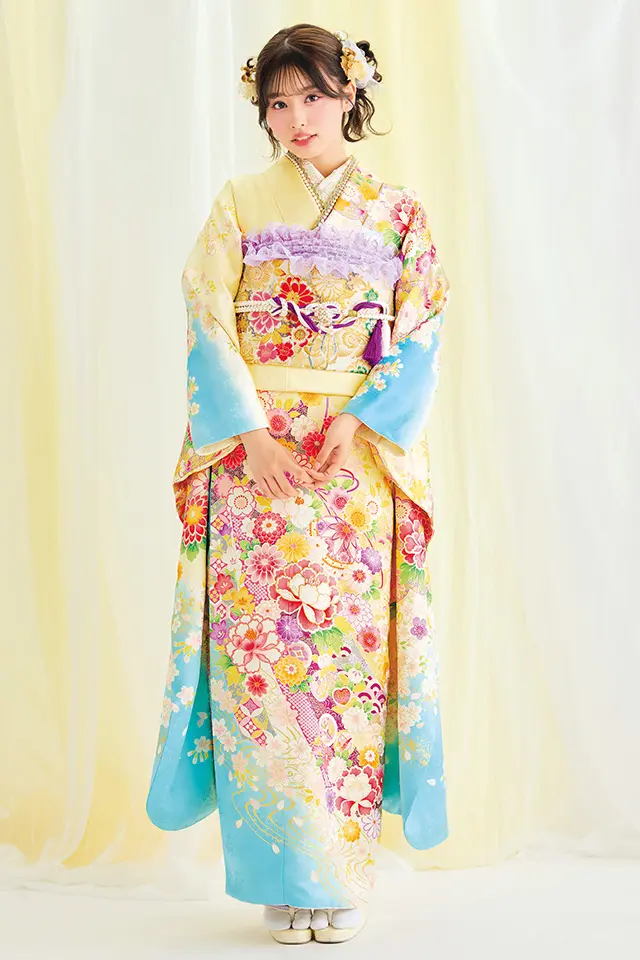 成人式振袖カタログ(I-3520) | 成人式の振袖レンタル・振袖購入・ママ
