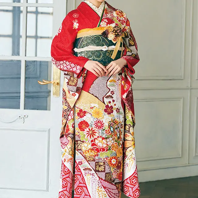 成人式振袖カタログ(I-3704) | 成人式の振袖レンタル・振袖購入・ママ