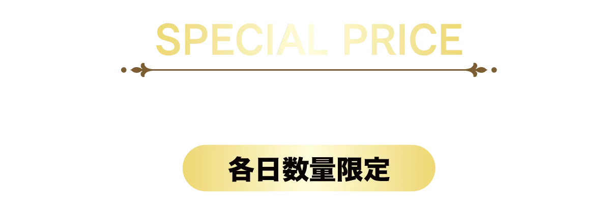 2日間限りのスペシャル企画