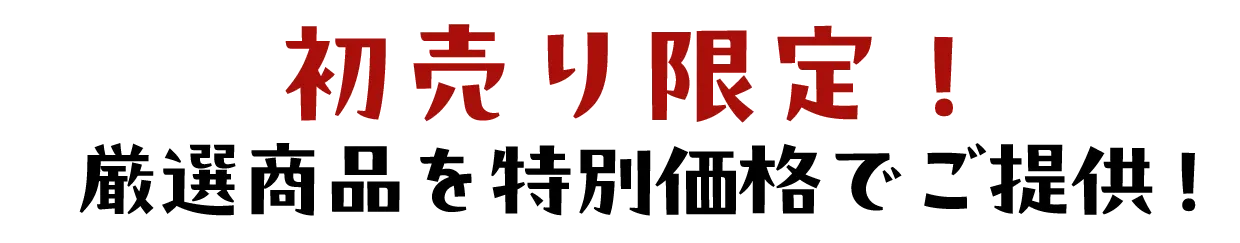 2日間限りのスペシャル企画