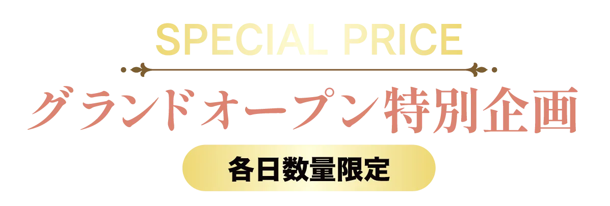 2日間限りのスペシャル企画