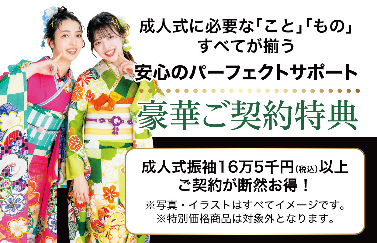 15万円以上契約特典