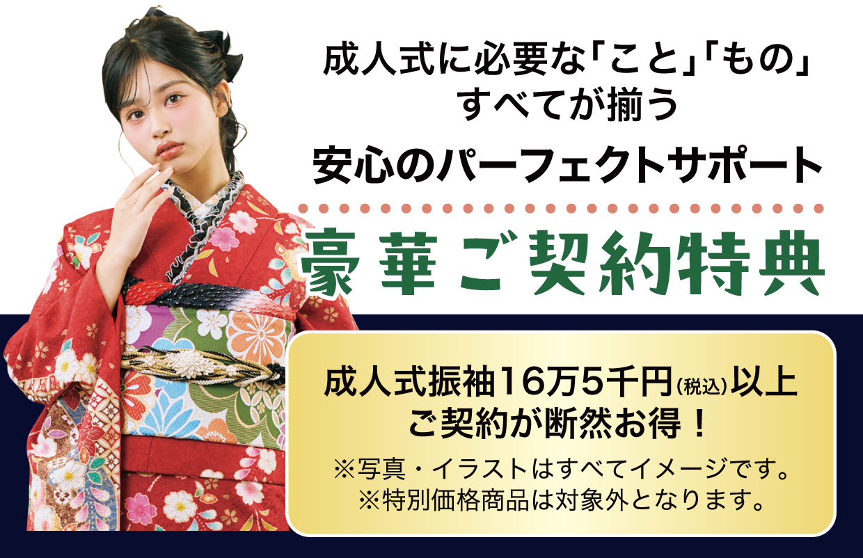 15万円以上契約特典
