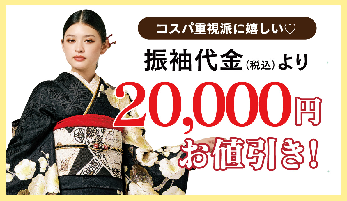 髪飾り or 2万円引き