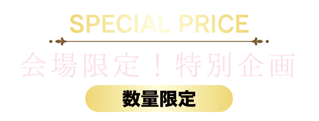 2日間限りのスペシャル企画
