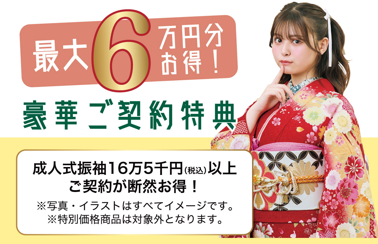 15万円以上契約特典