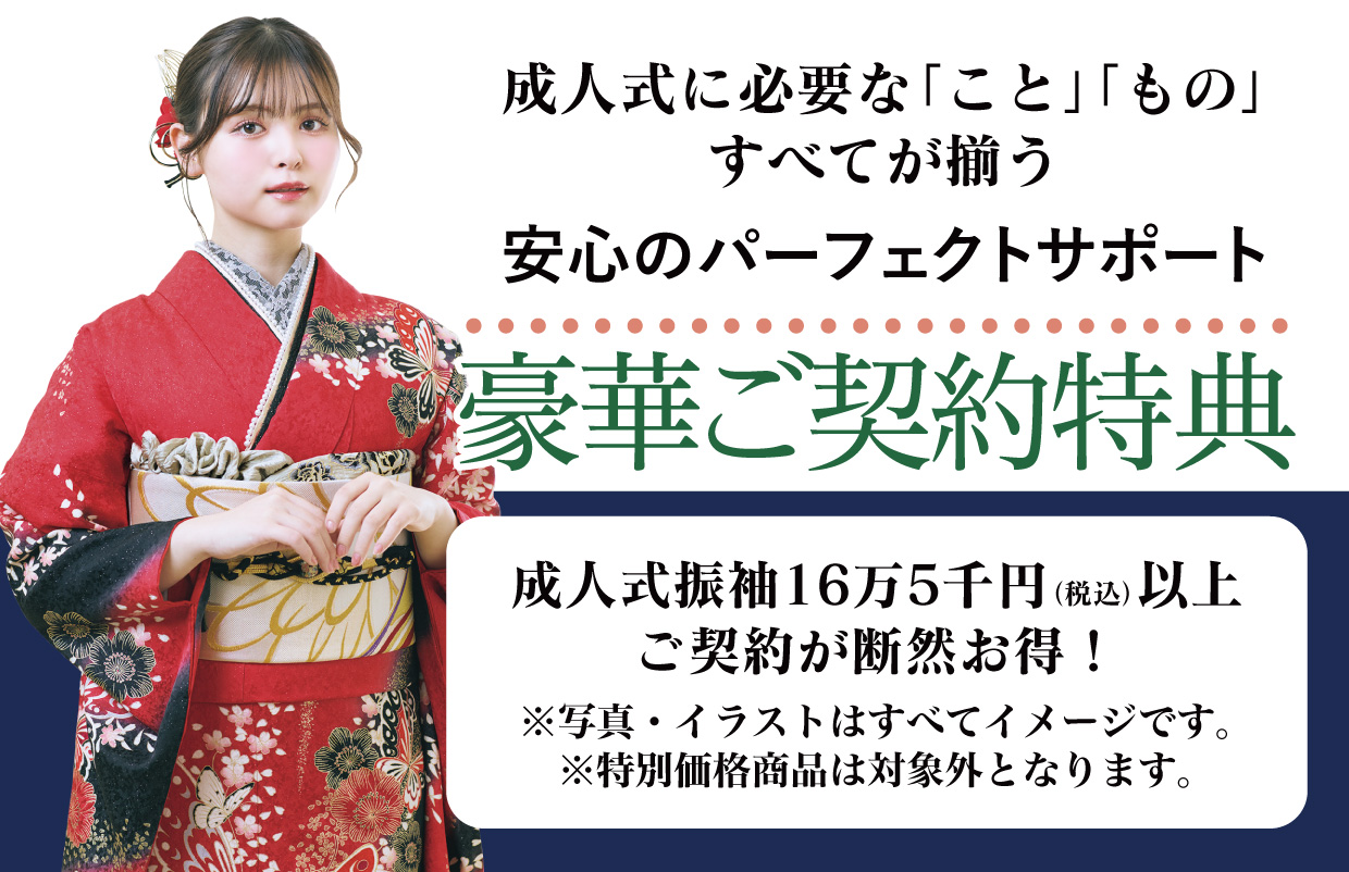 15万円以上契約特典
