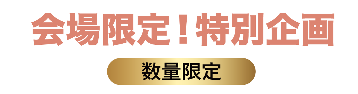 2日間限りのスペシャル企画