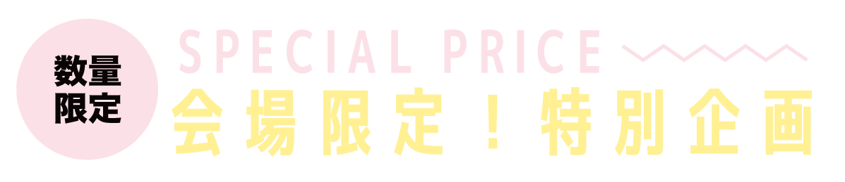 2日間限りのスペシャル企画