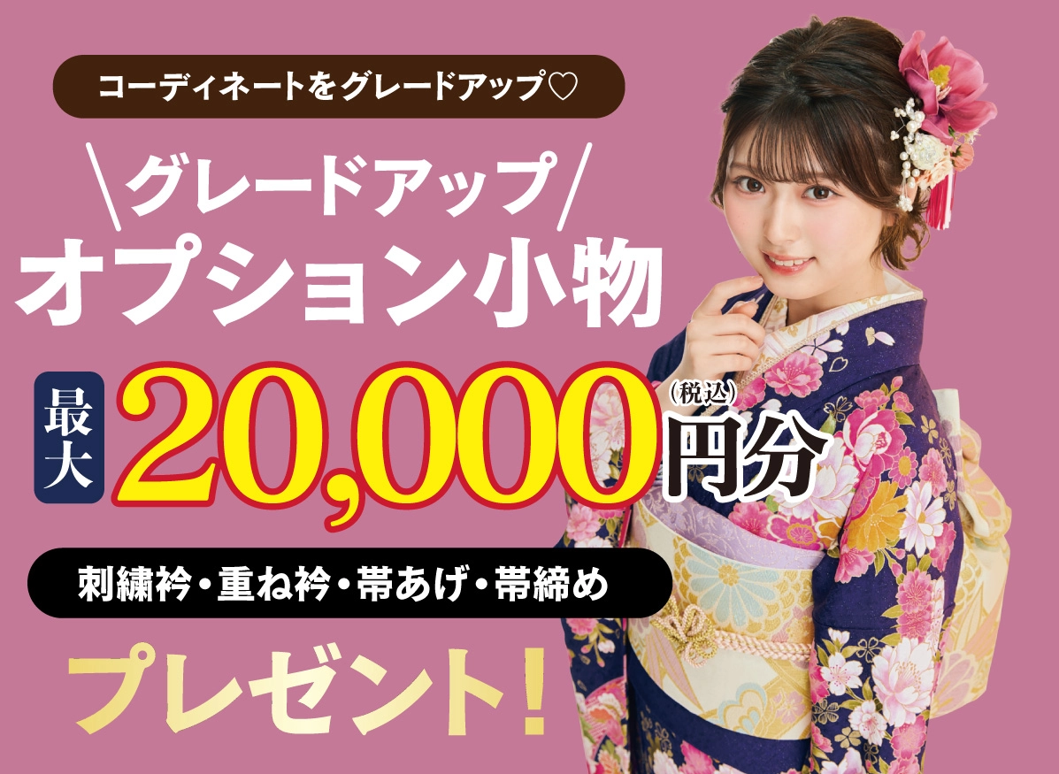 オプション小物2万円