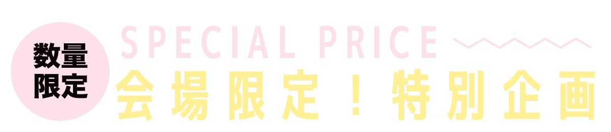 2日間限りのスペシャル企画