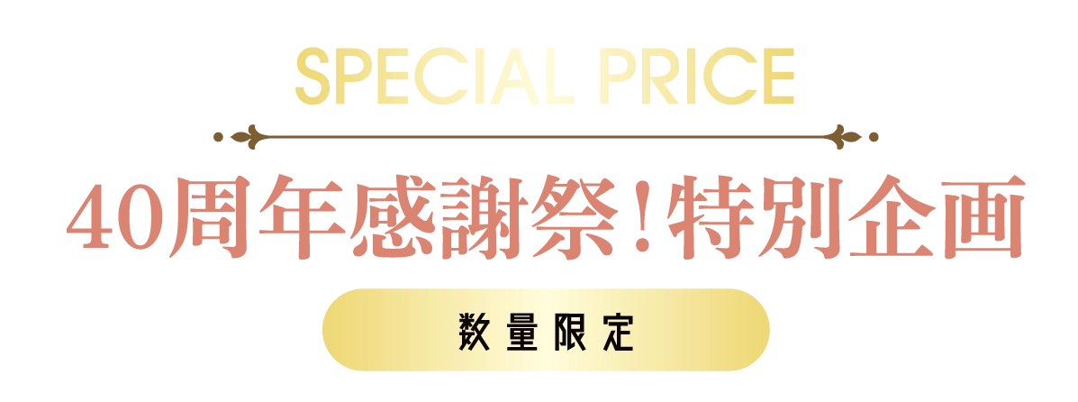 2日間限りのスペシャル企画
