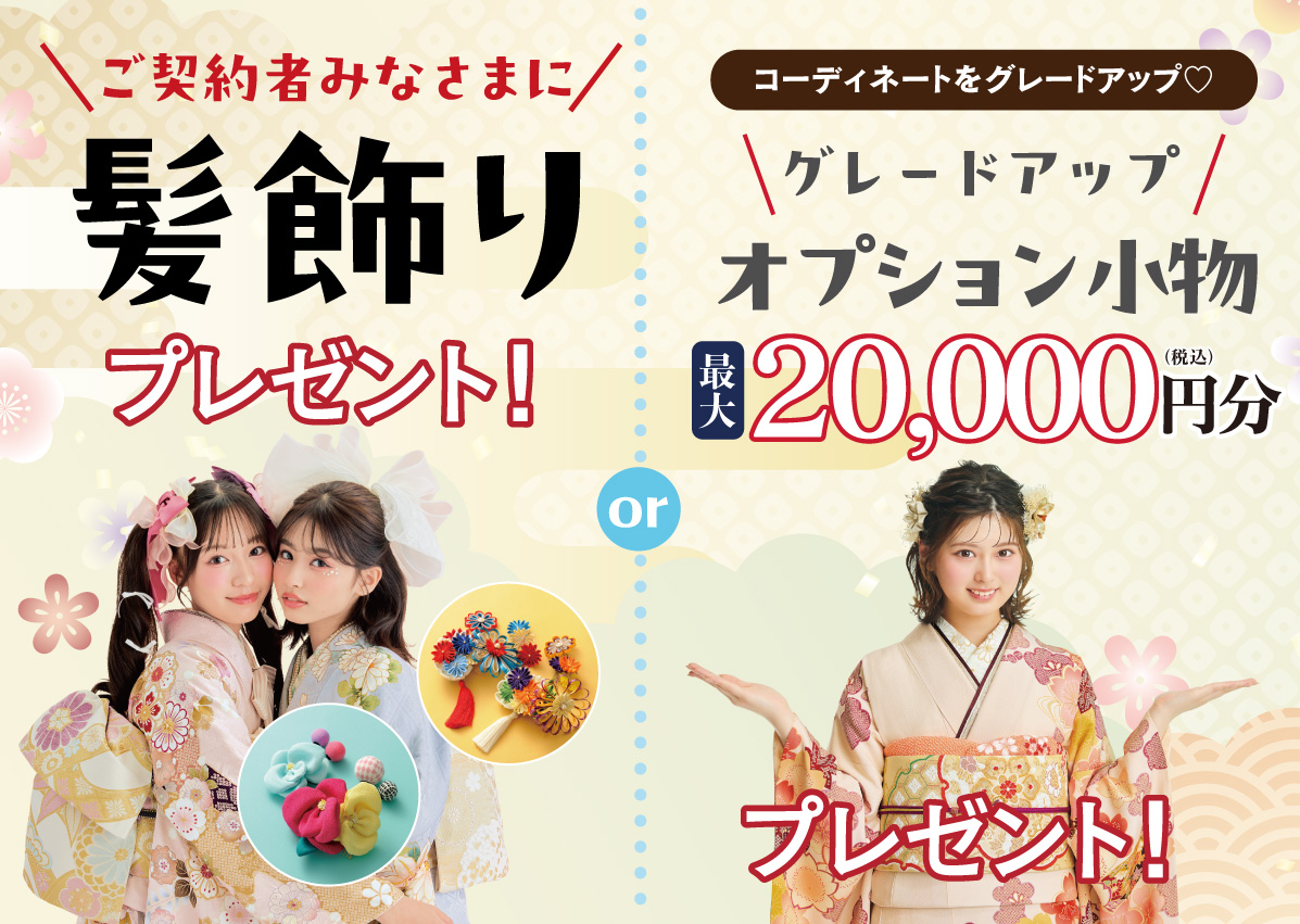 オプション小物 or 髪飾り